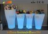 Fashionable LED Flower Pot / Vase With Led Lights 16 Colors Changeable