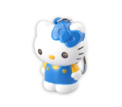 LED Hello Kitty Sound Keychain