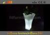 Banquet Hall Remote Control LED Flower Pot With Lithium Battery