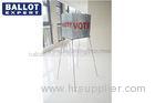 Tamper Proof Ballot Cardboard Voting Booth 650 x 420 x 1700 MM