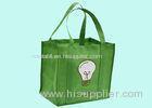 Folding Recycled PP Non Woven Shopping Bags Black or Customized