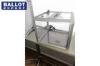 36cm Height Lockable Acrylic Ballot Box Floor Stand For Collection