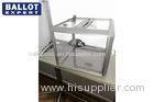 36cm Height Lockable Acrylic Ballot Box Floor Stand For Collection