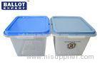 55L Waterproof PP Plastic Storage Box For Clothes Collection OEM