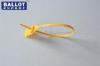 Custom White / Yellow Plastic Security Seals ISO9001 Standard