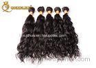 Salon Natural Black 12'' 14'' 16'' Indian Human Hair Weave 95-100g