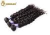 Single Drawn Double Weft Malaysian Deep Wave Virgin Hair Grade 7A Virgin Hair