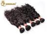 Water Wave Hair Extensions Peruvian Human Hair Remy Weft Hair For Black Women