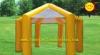 Waterproof Yellow PVC Inflatable Tent / Inflatable Umbrella Tent For Promotion Party