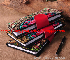 china national embroidered note book individuality