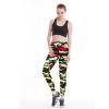 High Waist Fuchsia Camouflage Soft Leggings