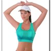 Solid Neon Color Support Sport Bra