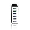 6 Port USB Desktop Charger