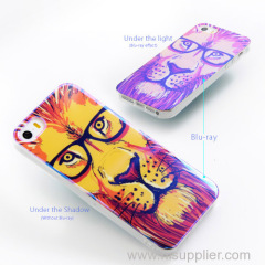 For iphone 5 5s SE 6 6s 6 plus TPU Case City Street Diamond Stars Lion Flower Fruit Cactus Blu-ray Soft silicon Back Pho