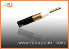 Cellular Radio Black PE RF Foam Coax Cable 50 Ohm 90kW Power Rating