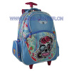 Blue Travel Trolley Backpacks