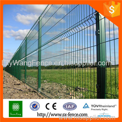 pvc coated steel iron garden fence