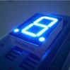 High Brightness Blue 7 Segment Led Display Single Digit 0.8 Inch OEM / ODM