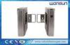 DC Brushless Motor Swing Arm Barrier For Passenger Access Control