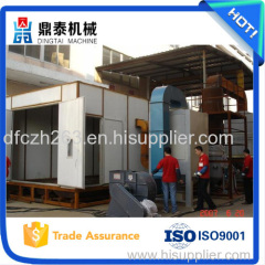 Air sand blasting room/ environmental sand abrasive blasting room/ sandblasting house