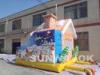 Residential Inflatable Combo Bouncers / InflatableChristmas House For Fun
