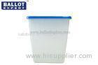 Clear Waterproof Plastic Ballot Box Lager Voting Collection Container