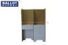 Double Voting Booth Corrugated Cardboard recyclable for Voter