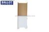 Easy Assemble Temporary Cardboard Voting Booth Waterproof Lightweight