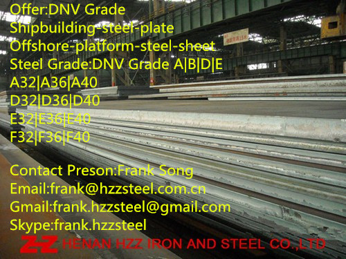 DNV A Shipbuilding Steel Plate