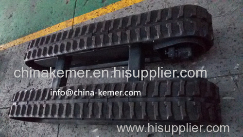 standard crawler rubber track carriage
