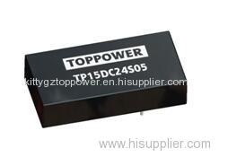 15W Wide Input Voltage DC/DC Converters 1.5KVDC isolated