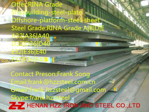 RINA E32 Shipbuilding Steel Plate