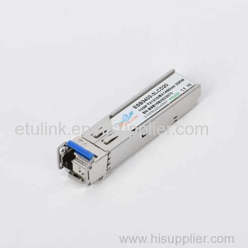 155M SM 20KM BiDi SFP Transceiver