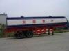 Rounded Tank Truck Trailer Semi Stainless Steel For Liquids Customized