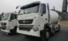 SINOTRUK HOWO A7 Concrete Mixer Truck With 8CBM Tank Rear Axle