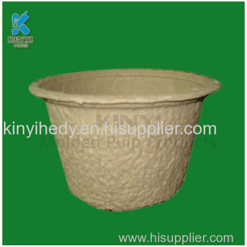 Disposable molding pulp mini flower pot