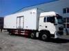 FRP 6x2 30 tons Refrigerated Box Truck 290hp with warranty and spare parts