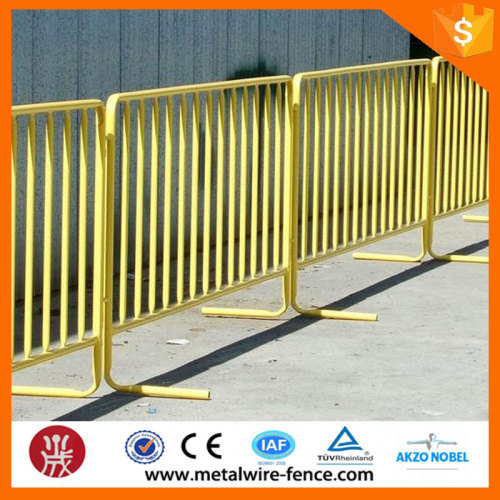 Event used crowd control pedestrian barriers