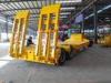 Economic 2 Axles 40 Tons Low Bed Semi Trailer With Heavdy Duty Steel Spring Ramps