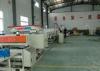 PP Hollow Profile Plastic Sheet Production Line / Extrusion Line With Control Cabinet
