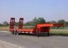 Six Double Chamber Low Bed Semi Trailer Steel Sheet 4mm Thickness