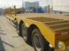 40 Foot Gooseneck 3 Axle Low Bed Semi Trailer For Container Transportation