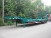 35 Tons Semi Low Bed Trailer With Bogie Suspension High Strength Steel