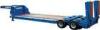 Customization Service Semi Trailer Low Bed For Wheel Loaders 60 Tons