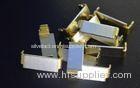 Spring Contact Metal Stamping Components Brass For Thermal Controller