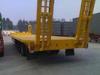 Payload Low Bed Semi Trailer Trucks 40T Optional For Transport Customized