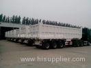 2 / 3 Axles 60T Playload Semi Dump Trailer Truck For Transport Coal Colorful