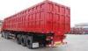 Hydraulic Cylinder Heavy Duty Dump Truck Trailer 3 Axles For Sand Stone Transportion