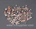AgCu Silver Plated Electrical Contacts / Silver Plated Copper Contacts For Starters