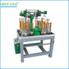 High speed three strands twisted rope braiding machine with non-polar adjust weft density device